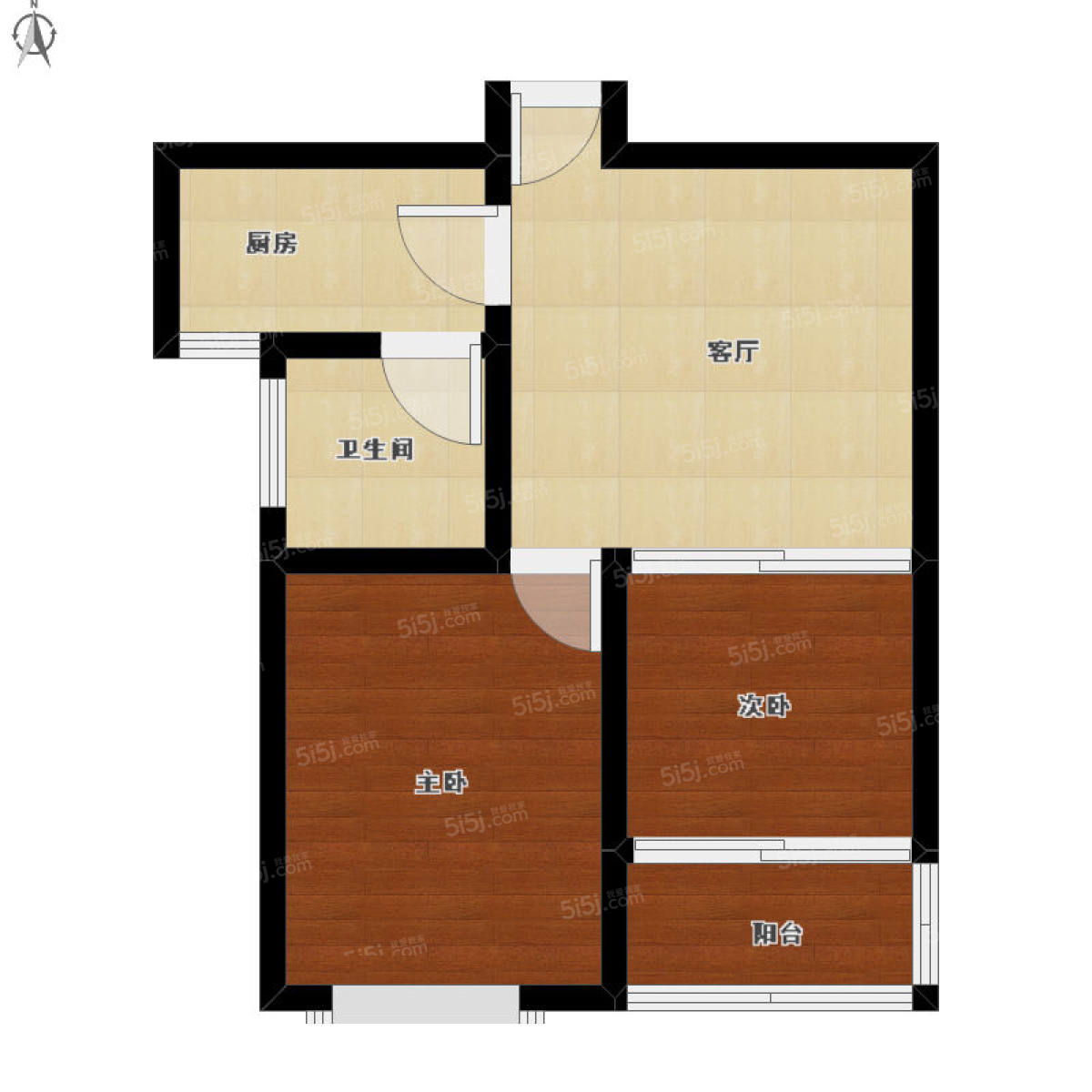 41 单价(万/m) 2室1厅 户型 61.