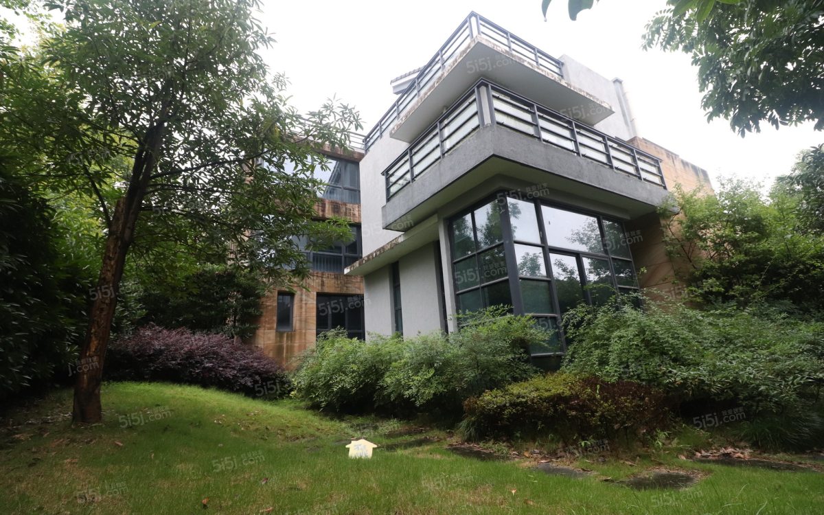 青枫墅园排屋二手房_双拼别墅 北进门 南花园 花园沿湖 大花园 大露台