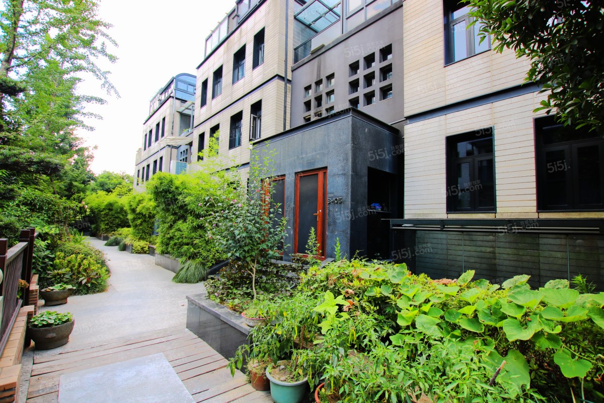 杭州我爱我家西岸花园 一线江景 精装修排屋 带院子 送露台 送车位第2