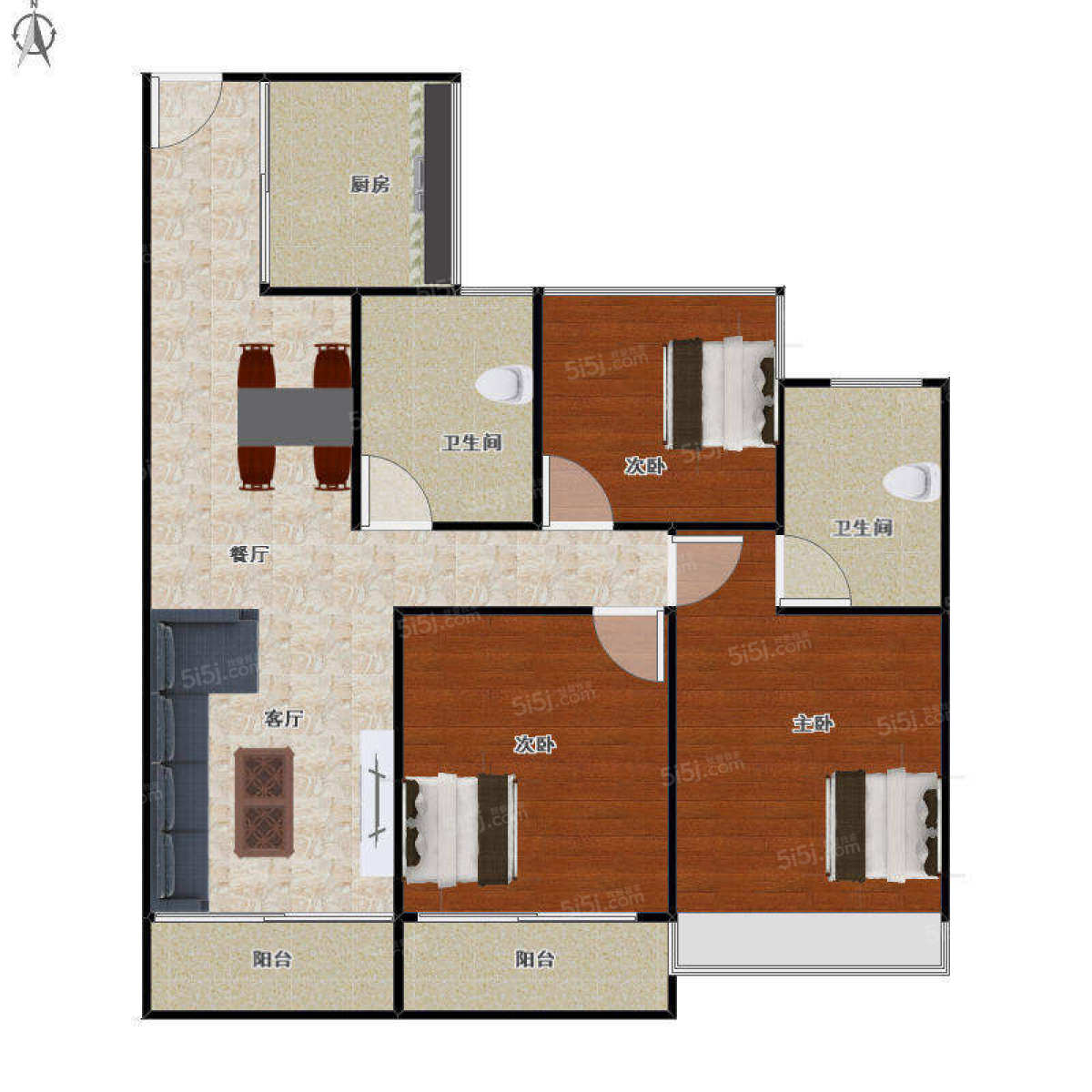 新城香悦奥府 满两年 三房两卫 看房有钥匙 房东诚心出售