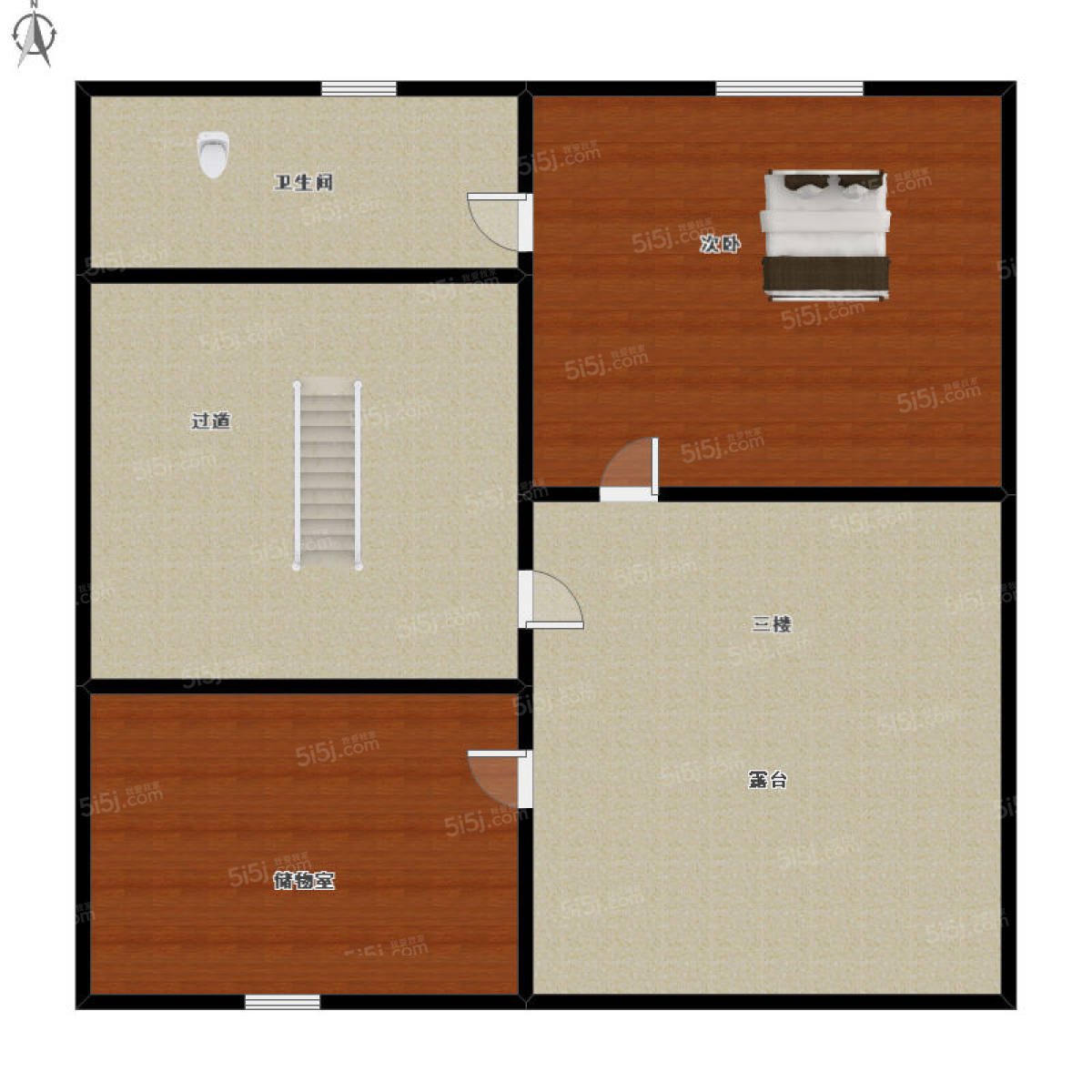 新白馬公寓7室3廳戶型圖