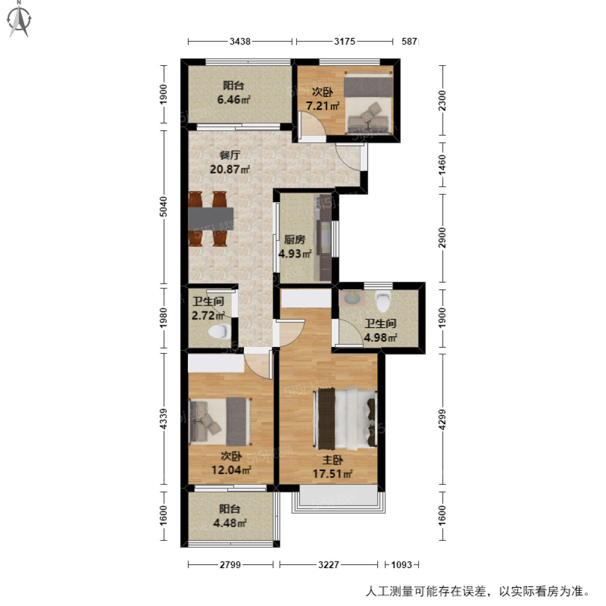 工联红郡户型图