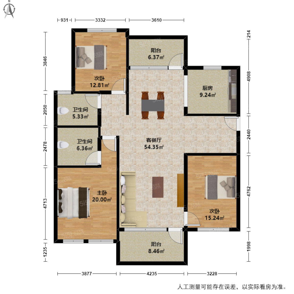 翡翠城品质小区3号线地铁口法式4层洋房飞机户型有电梯