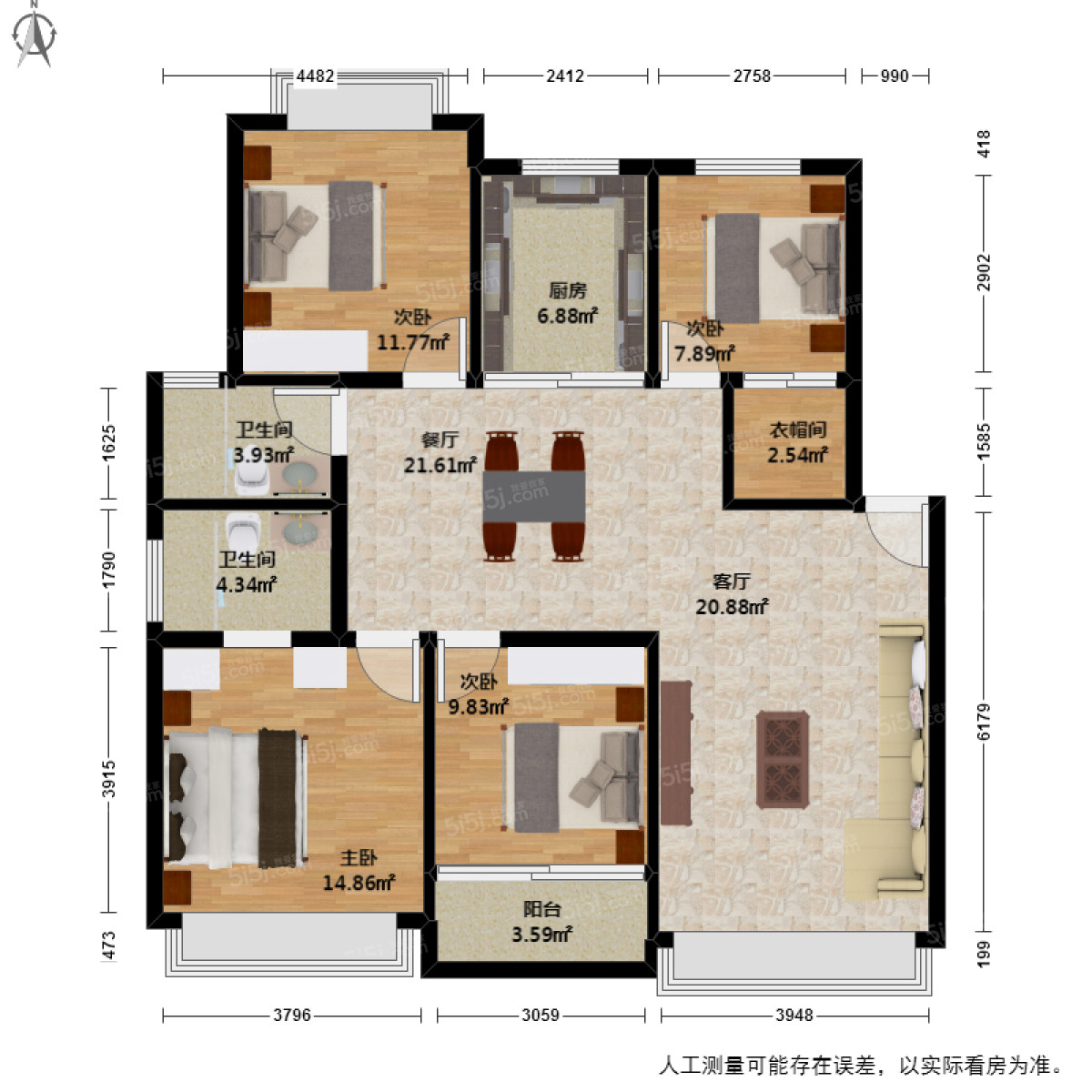 人和家园户型图,户型图图片_大山谷图库