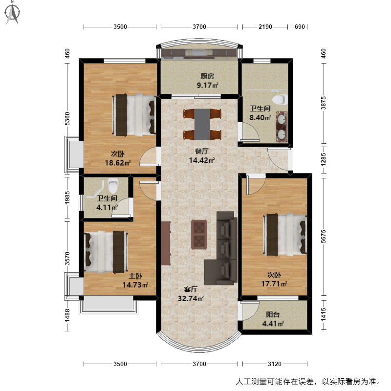 昆明颐明园户型图图片