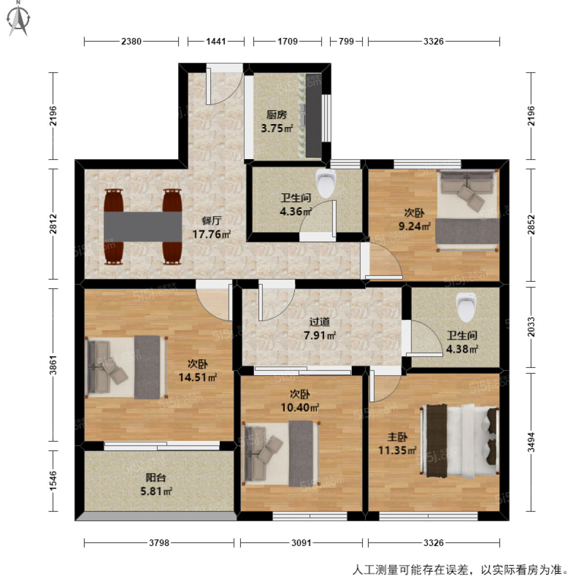 85㎡总价:445-515万3室2厅顺发恒园户型附近门店霞飞郡店物业浙江纳德