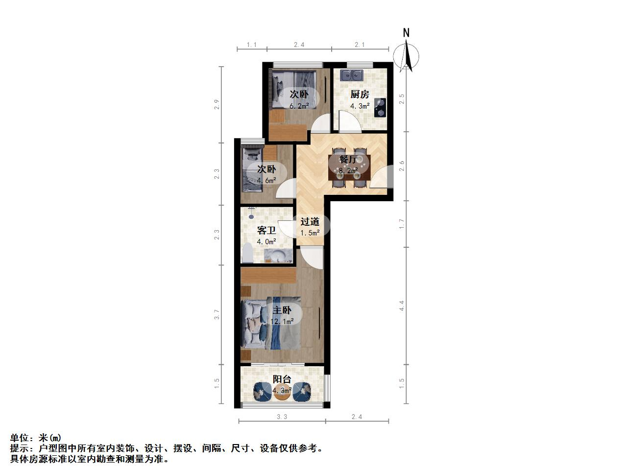 禹城诚乾悦府户型图图片