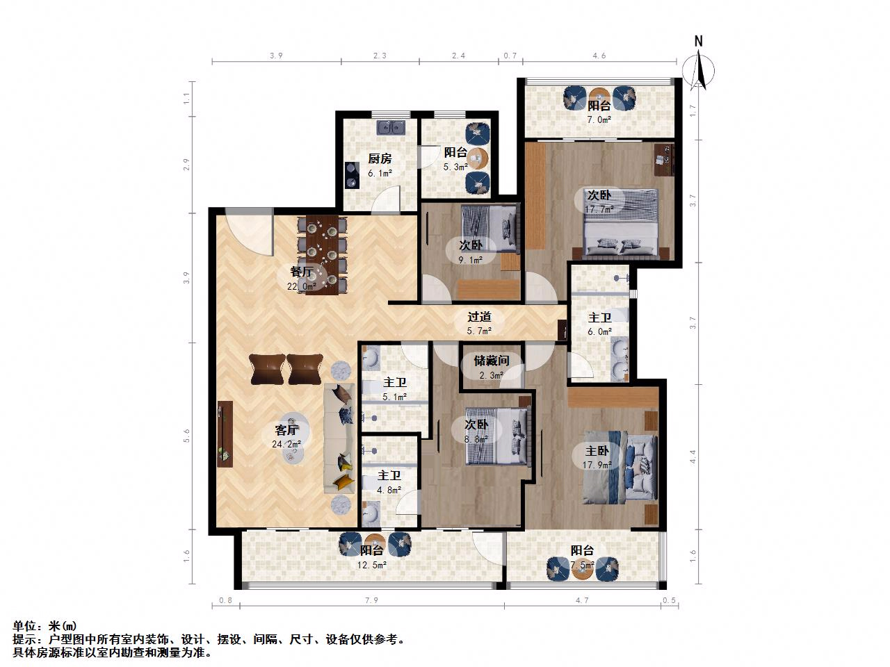 银杏汇户型图图片